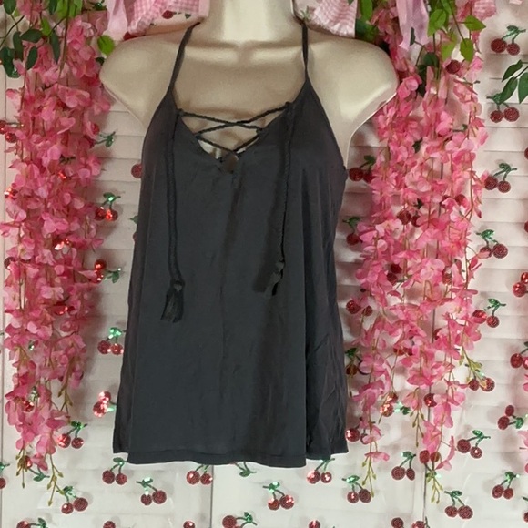 Abercrombie & Fitch Tops - Dark Grey Abercrombie&fitch tank top